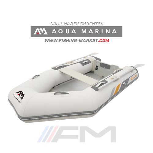 AQUA MARINA - Надуваема моторна лодка с алуминиево дъно и надуваем кил A-Deluxe Sport Promo - 3.30 m